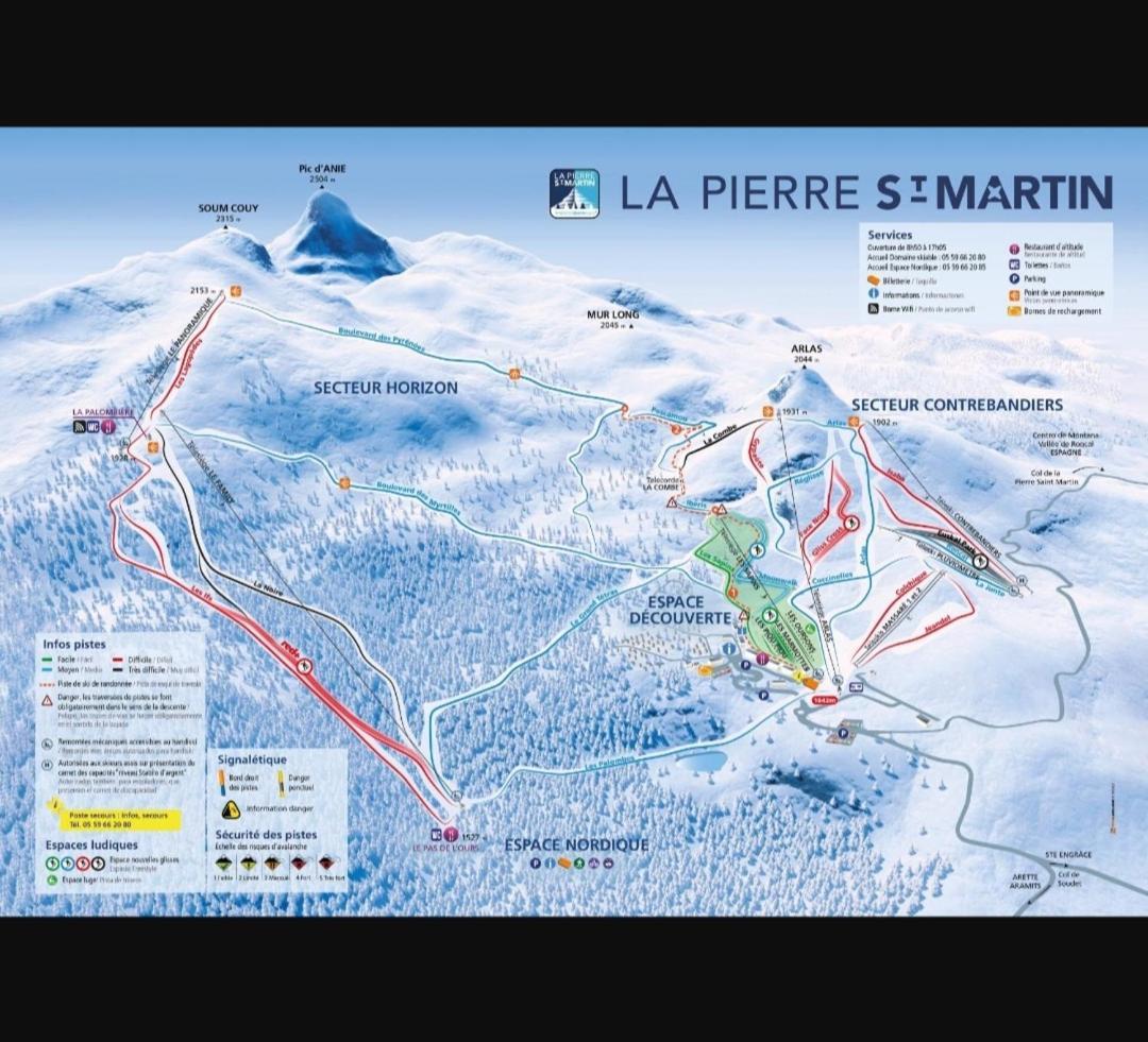 Apartamento Aunamendi Pyrenees La Pierre Saint Martin Ngoại thất bức ảnh